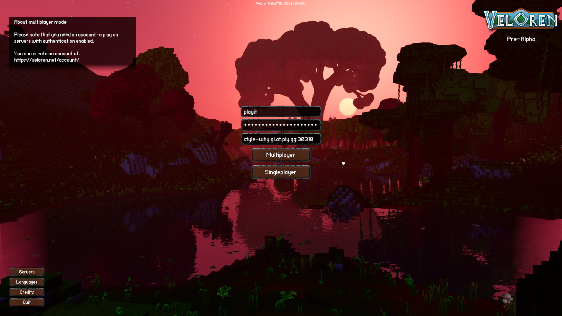 Join Veloren Server
